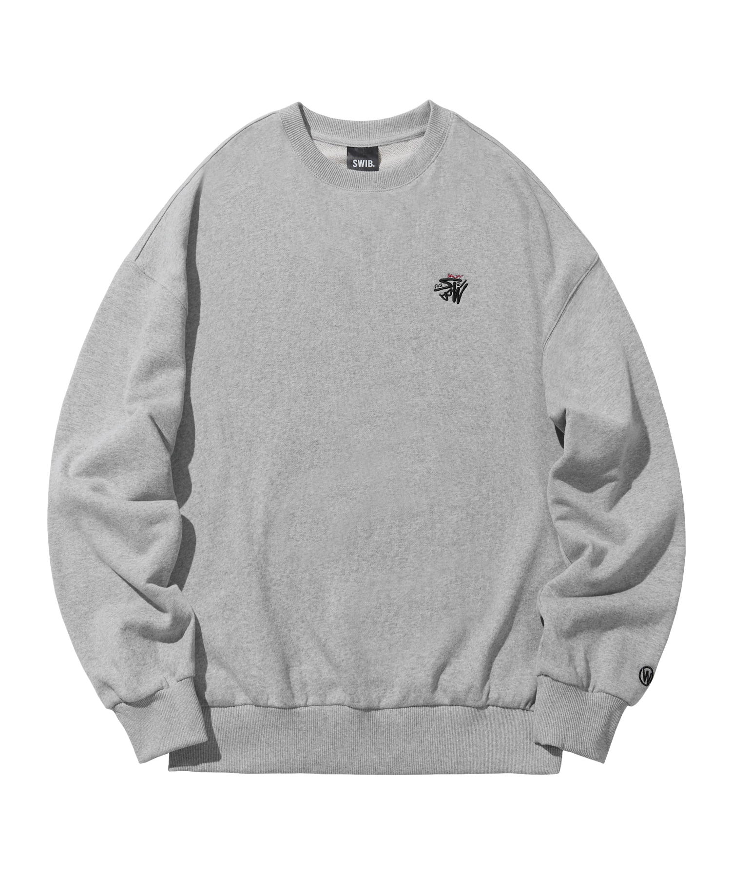 N-type Logo Sweatshirt (Melange Grey) [LSQFCTM320M]