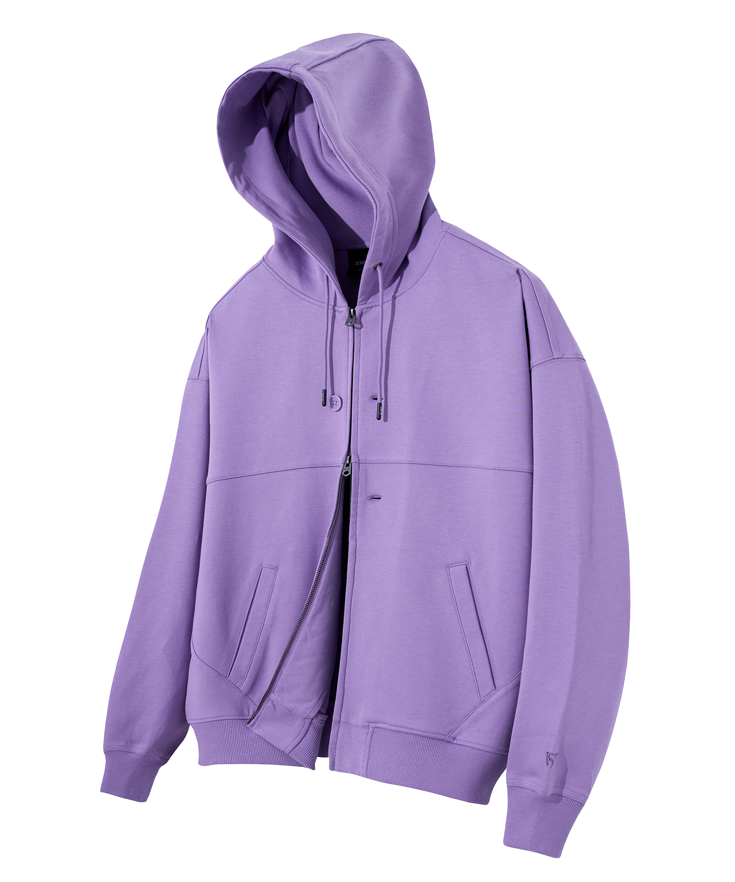3way Hood Zip-up (Purple) [LSRSCTZ101M]