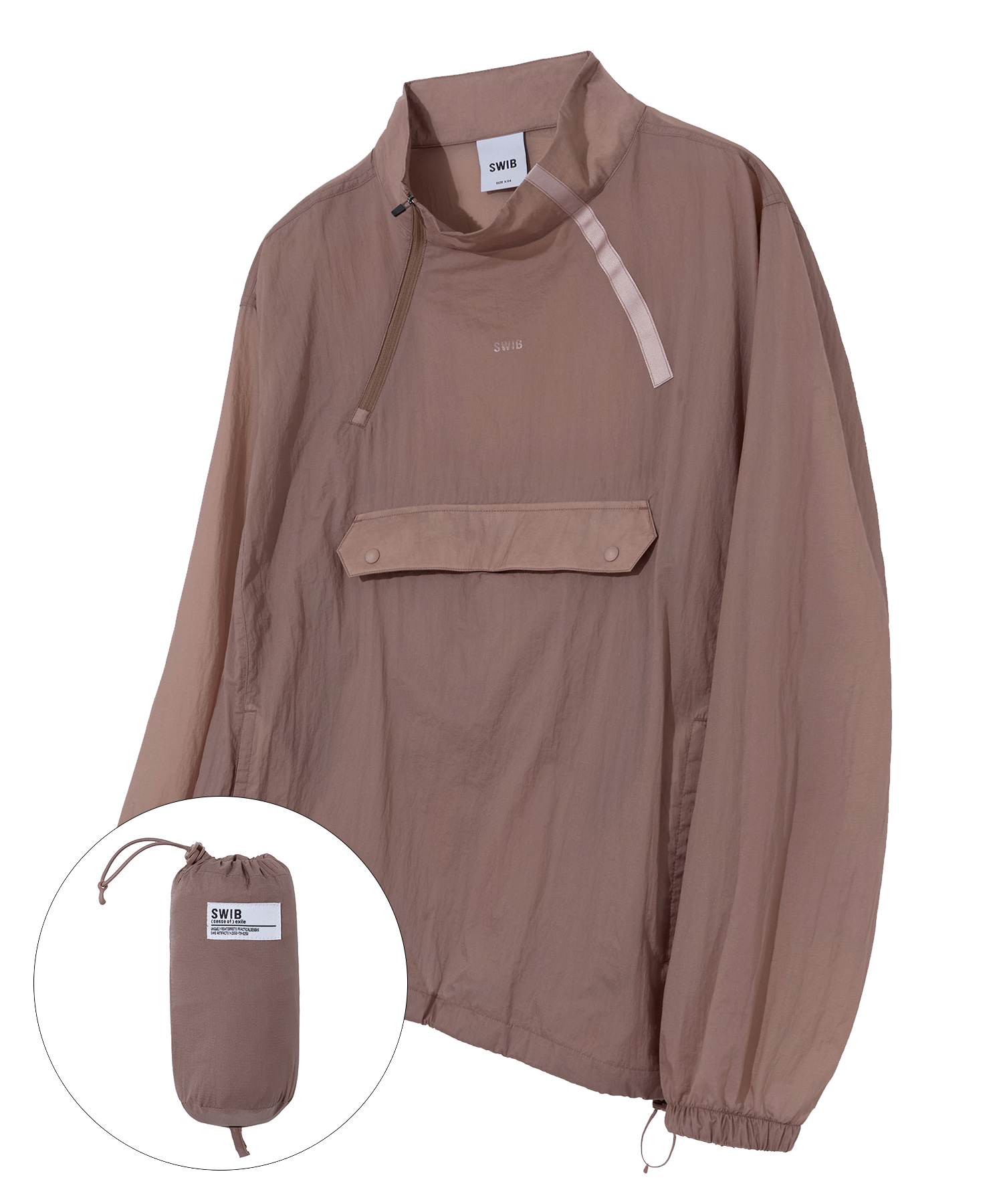 Airlight Stand Color Anorak (Dark Pink) [LSRMCAL306M]