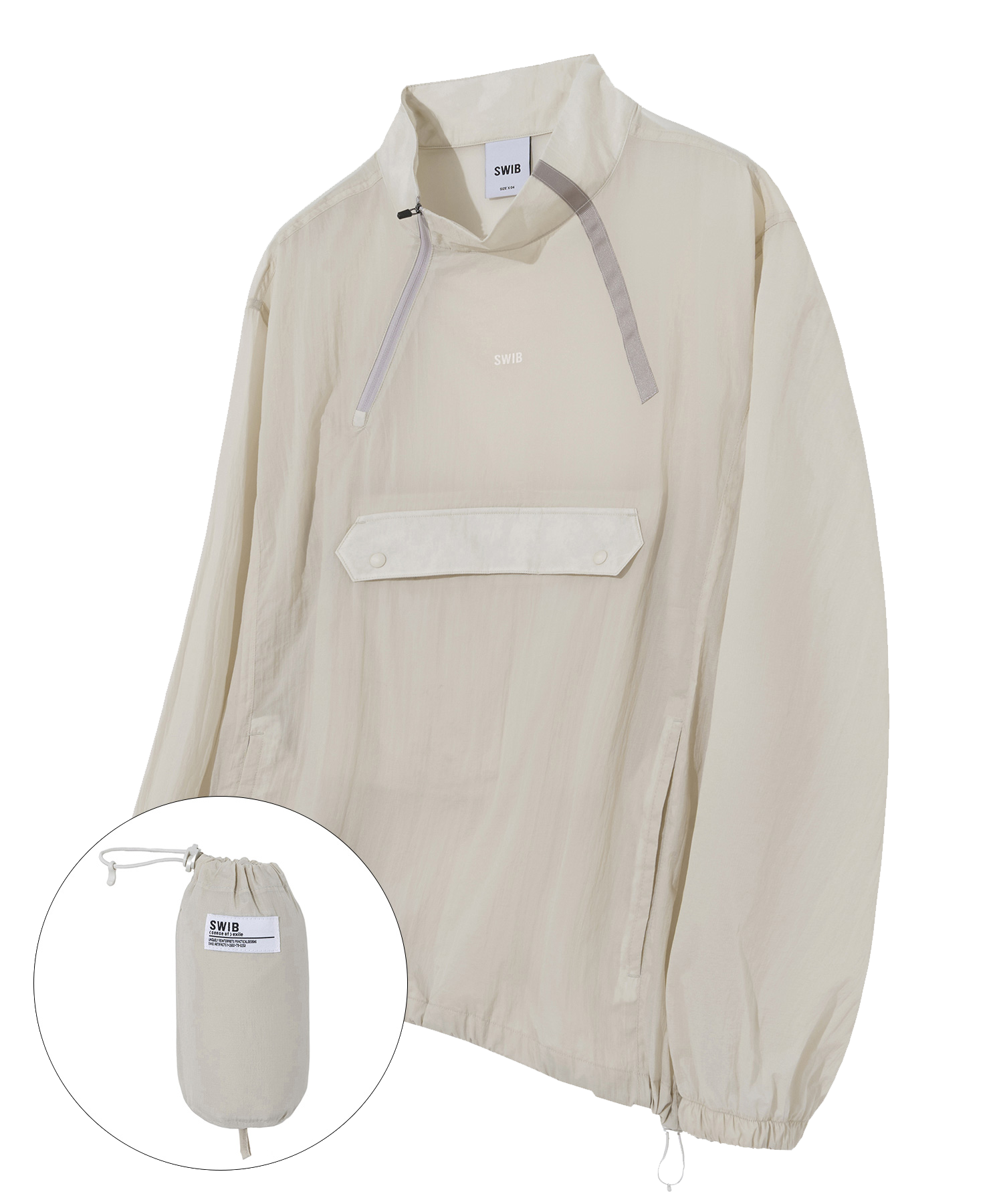Airlight Stand Color Anorak (Ivory) [LSRMCAL306M]