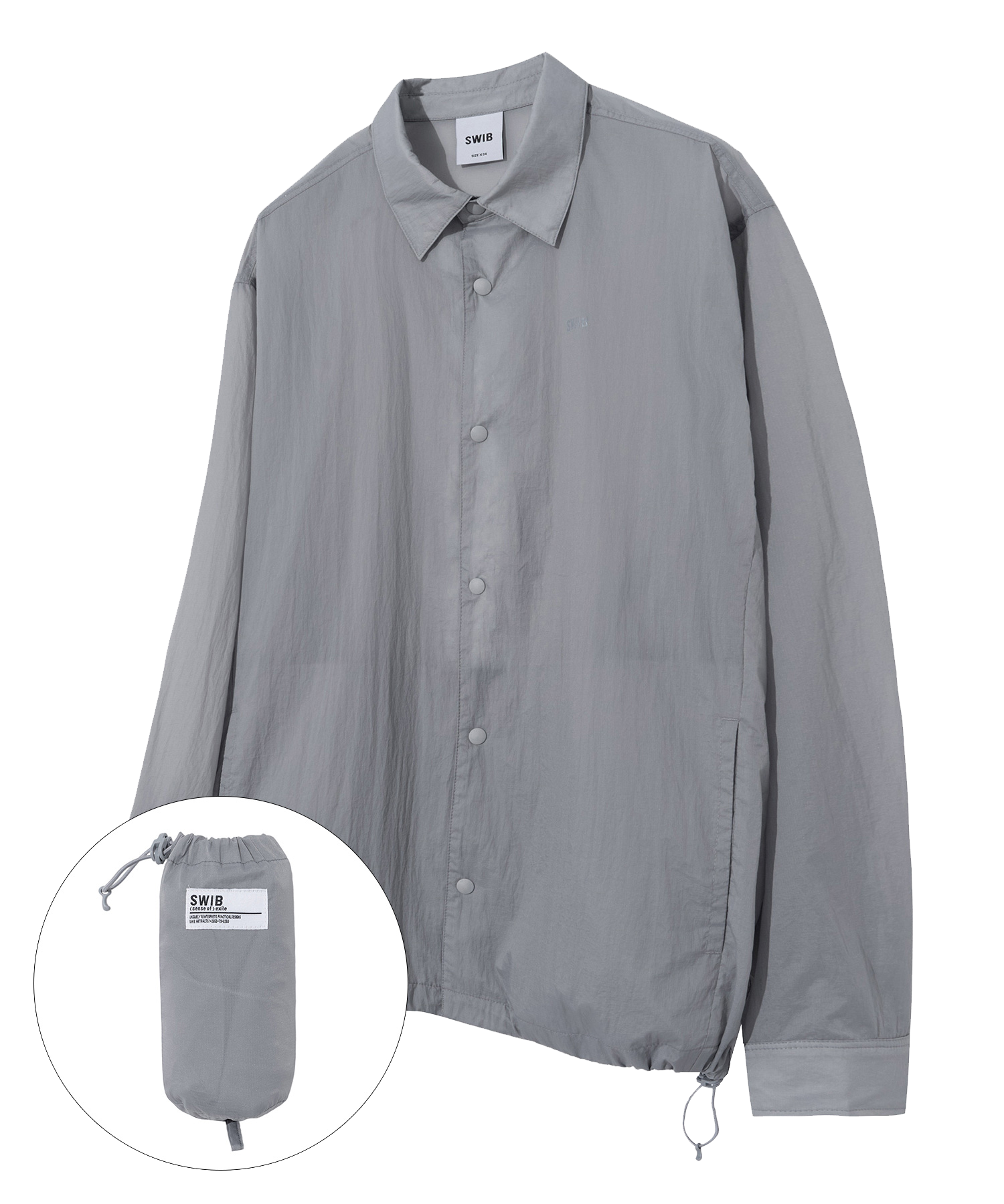 Airlight Shirts (Grey) [LSRMCSA307M]