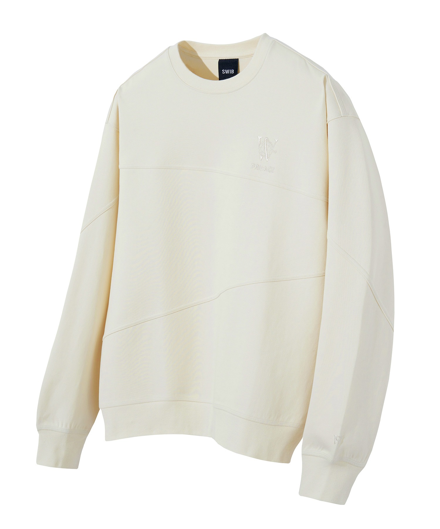 Segment Point Sweatshirt (Ivory) [LSRSCTM109M]
