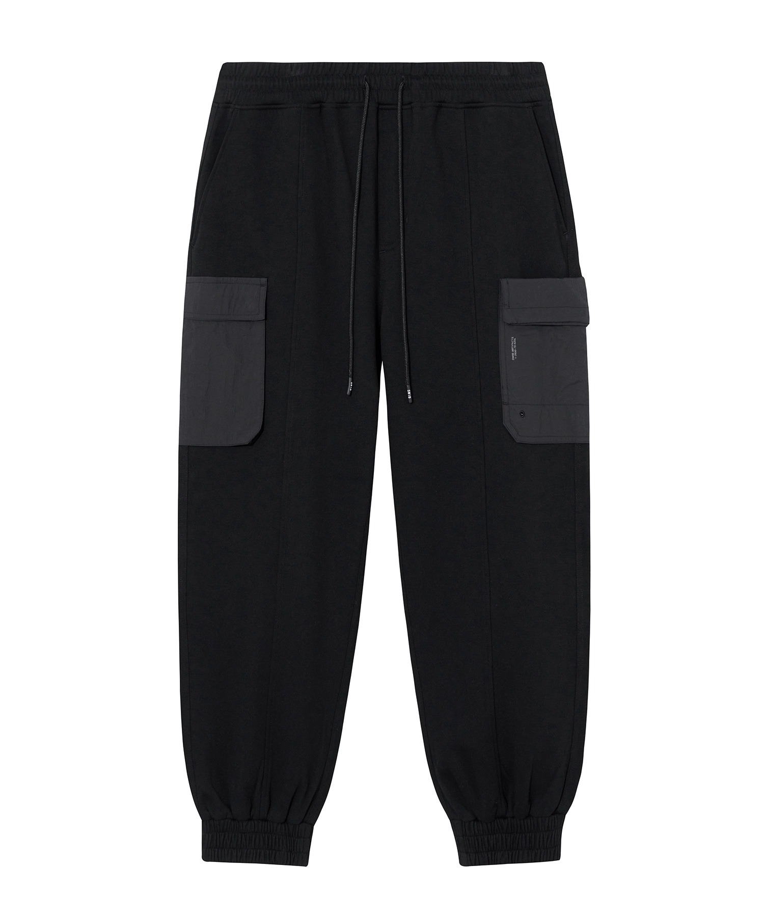 Edge Slit Pocket Jogger Pants (Black) [LSRSCPJ107M]